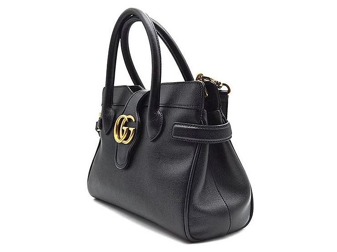 Gucci Borsa a mano e a tracolla GG Marmont Small Nero - vista 2
