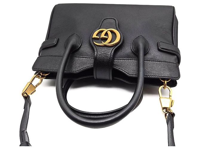 Gucci Borsa a mano e a tracolla GG Marmont Small Nero - vista 6