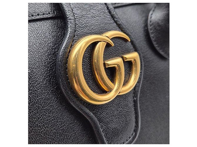 Gucci Borsa a mano e a tracolla GG Marmont Small Nero - vista 8