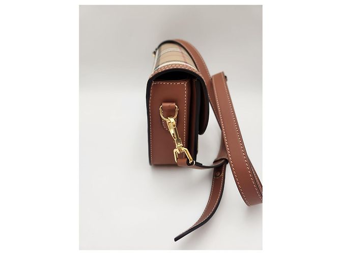 Burberry Borsa a tracolla Elizabeth Check Crossbody Bag Multicolore - vista 3