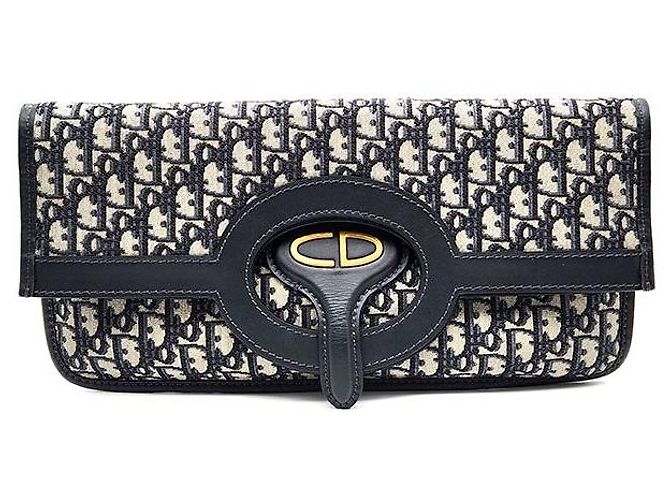 Dior Clutch Pieghevole Christian Oblique Multicolore - vista 2