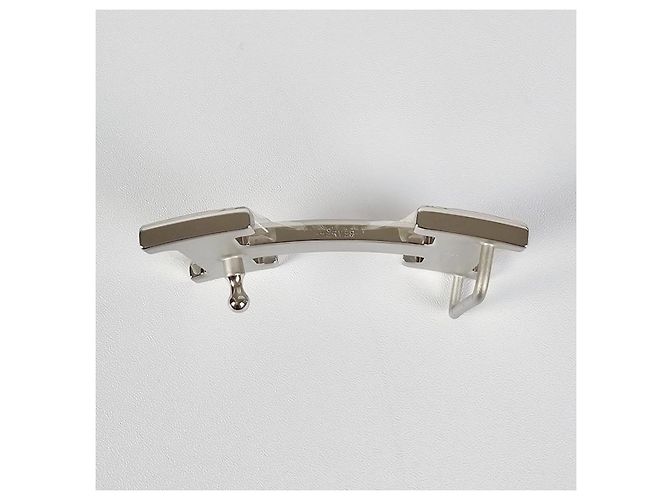 Hermès Reversible Leather Belt with Buckle Black Navy Silver Matte Blue - view 10