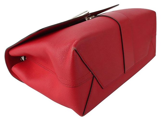 Louis Vuitton Borsa a tracolla Berry con un manico Rosso - vista 5