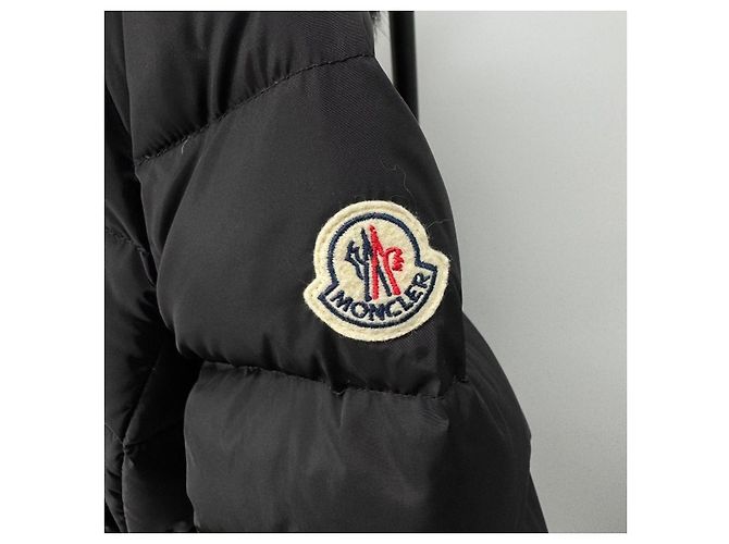 Moncler Chloe Damen Lang Daunenjacke Schwarz - Ansicht 7