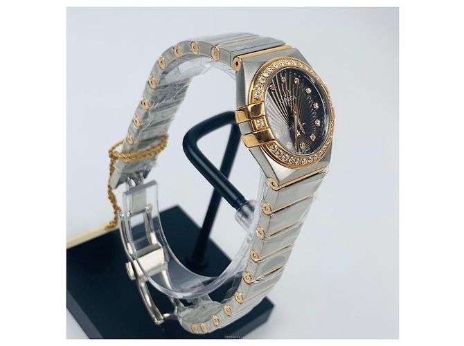 Omega Constellation Combi Diamond Damenuhr Mehrfarben - Ansicht 2