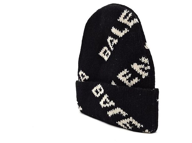 Balenciaga Logo Wollbeanie Mehrfarben - Ansicht 2
