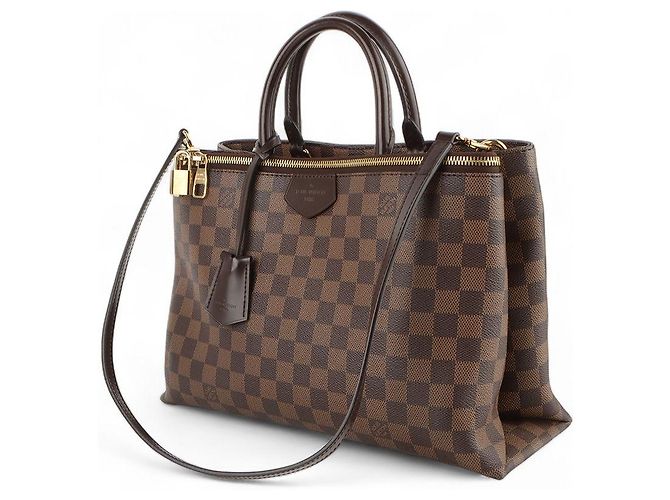 Louis Vuitton Borsa a Spalla Damier Brompton Multicolore - vista 2