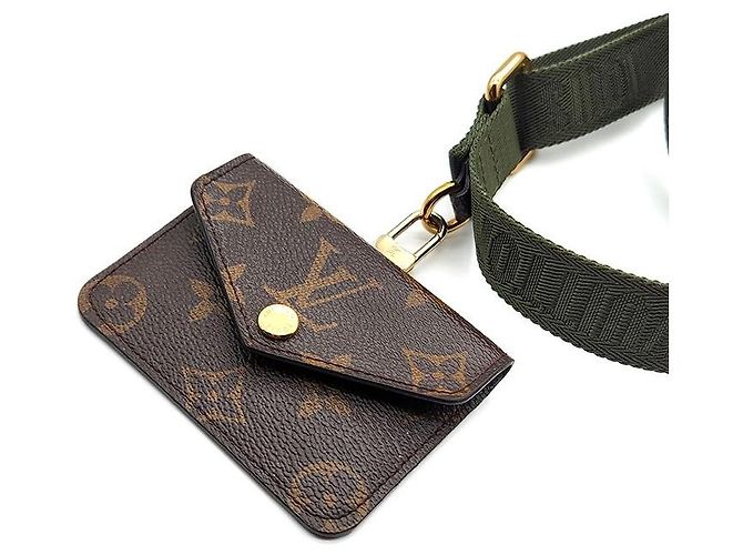 Louis Vuitton Tracolla Monogram Felicie Strap Go Nero - vista 8