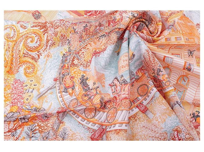 Hermès Carré Scarf Orange - Ansicht 10