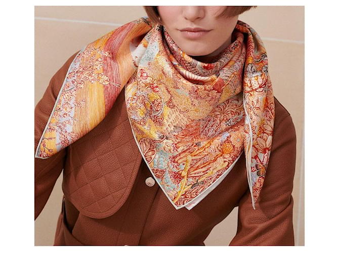Hermès Carré Scarf Orange - Ansicht 5