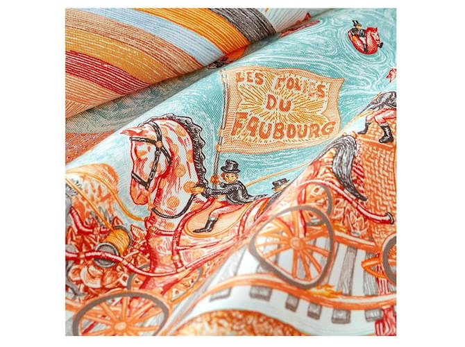 Hermès Carré Scarf Orange - Ansicht 6