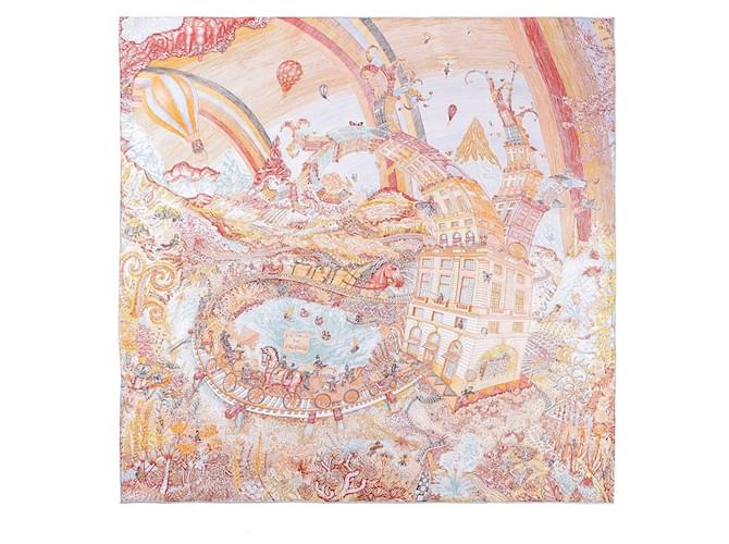 Hermès Carré Scarf Orange - Ansicht 7