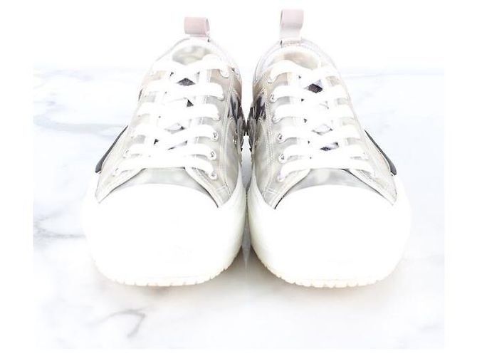 Dior Sneakers basse Oblique Argento - vista 2