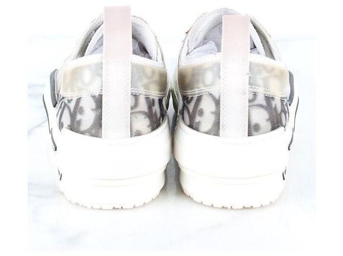 Dior Sneakers basse Oblique Argento - vista 3