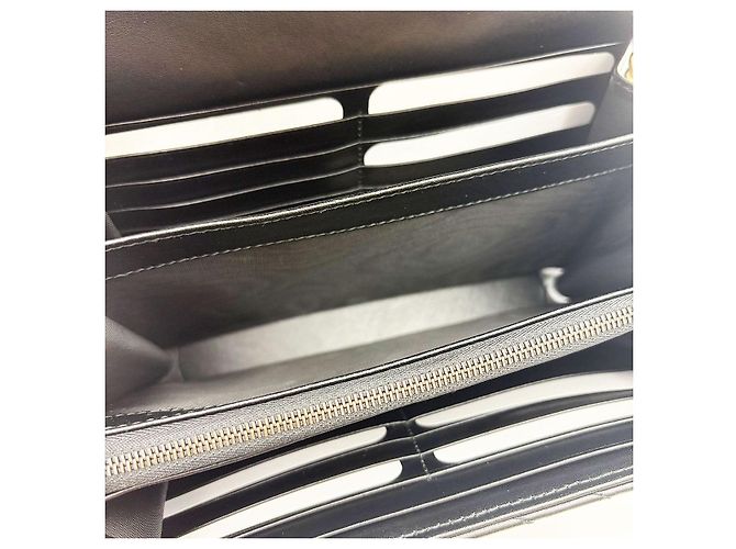 Gucci Mini borsa a tracolla con catena Black Matelassé GG Marmont Nero - vista 9