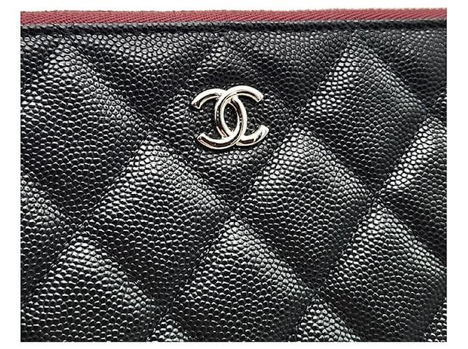 Chanel Clutch Caviar New Medium Nero - vista 7