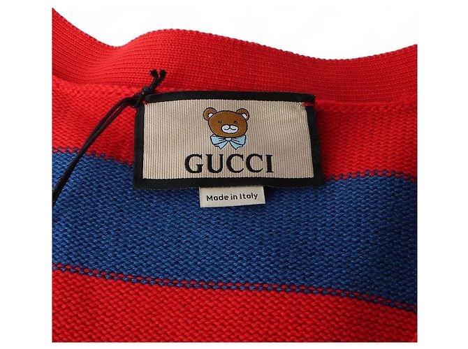 Gucci KAI Collaboration Knit Cardigan Red - view 3