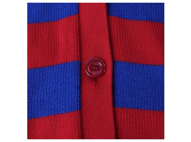 Gucci KAI Collaboration Knit Cardigan Red - view 7