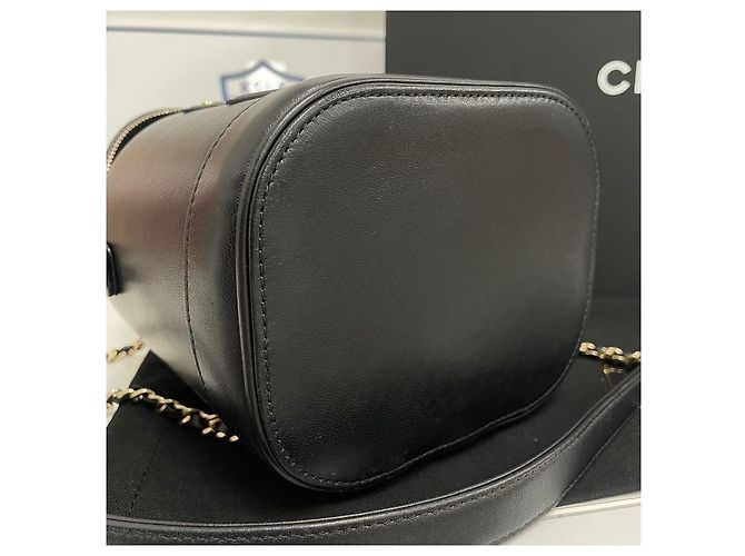 Gucci Chanel Cosmetic Vanity Bag Crossbody Black - view 7
