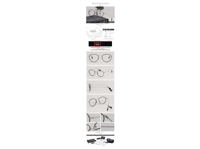 Moncler Eyewear Luxus Sonnenbrille, leichte runde Metallfassung Mehrfarben - Ansicht 4