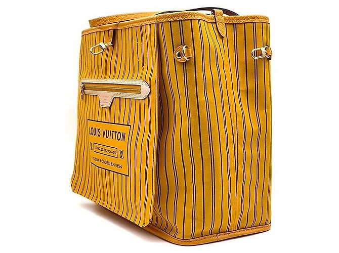 Louis Vuitton Monogram Bandoulière Inside Out Neverfull MM Marrone - vista 2