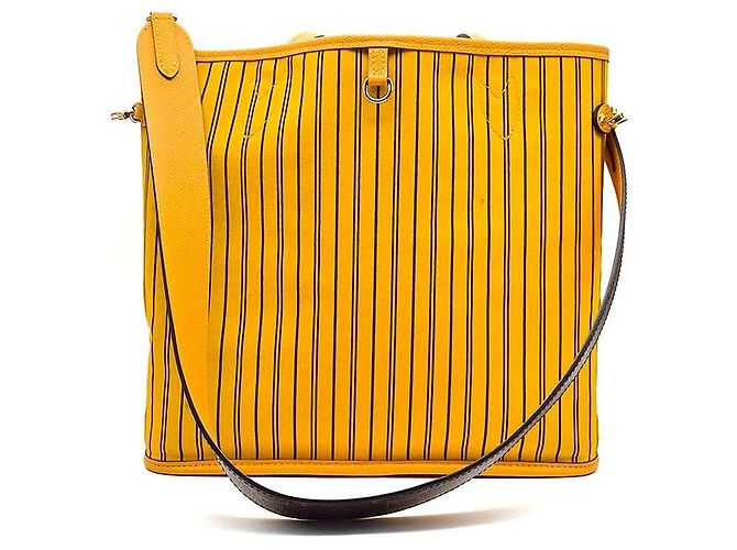 Louis Vuitton Monogram Bandoulière Inside Out Neverfull MM Marrone - vista 3