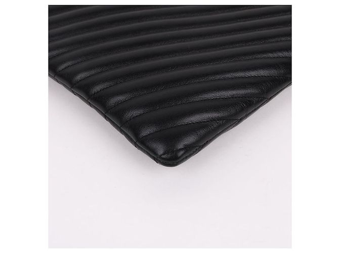 Saint Laurent Clutch Grande Trapuntata Nero - vista 9