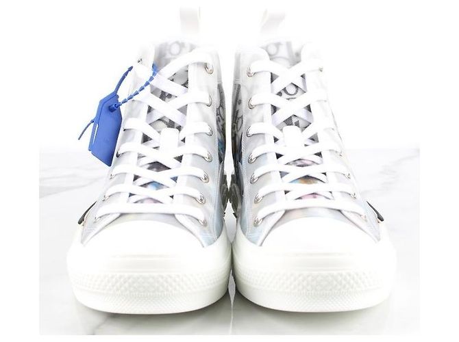 Dior Sneakers alte Oblique Edizione Limitata Multicolore - vista 3
