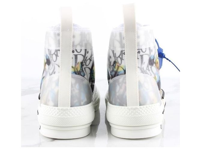Dior Sneakers alte Oblique Edizione Limitata Multicolore - vista 4
