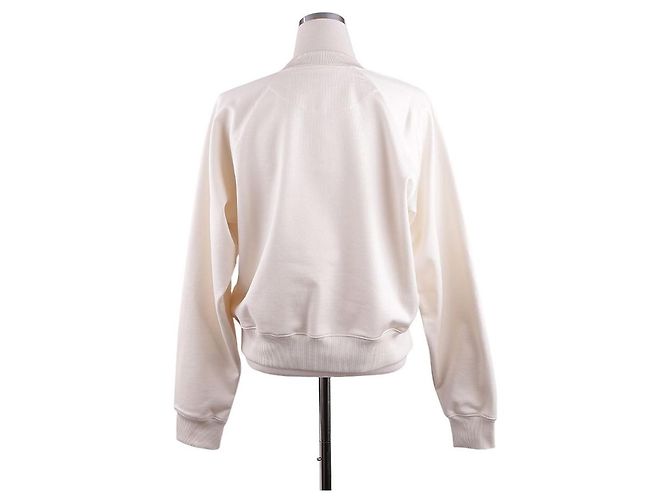 Hermès Moletom de gola redonda e mangas raglan com bordado Multicor - vista 16