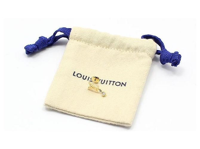 Louis Vuitton Orecchini a lobo Gold Diamond Ideal Blossom Giallo - vista 2