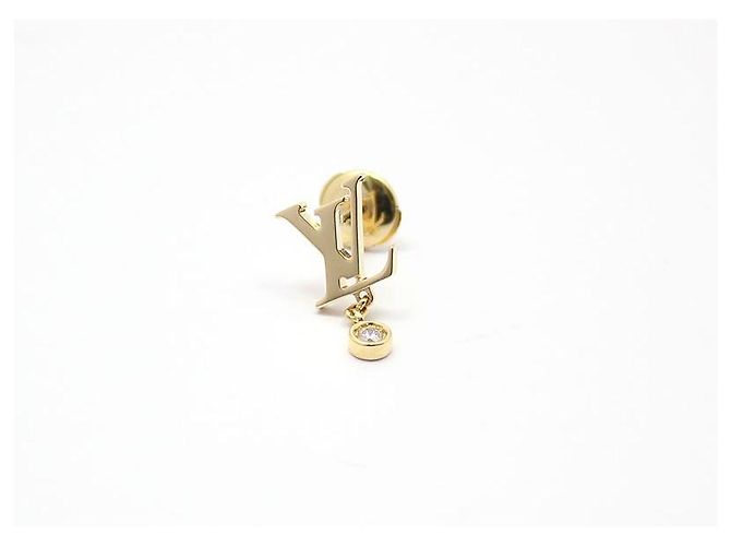 Louis Vuitton Orecchini a lobo Gold Diamond Ideal Blossom Giallo - vista 4