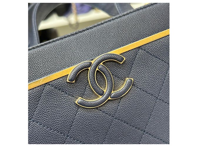 Chanel Matelassé Chain Tote Bag Serie Schwarz - Ansicht 5