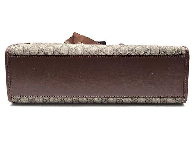 Gucci Tote e Borsa a Spalla Interlocking Medium Marrone - vista 7