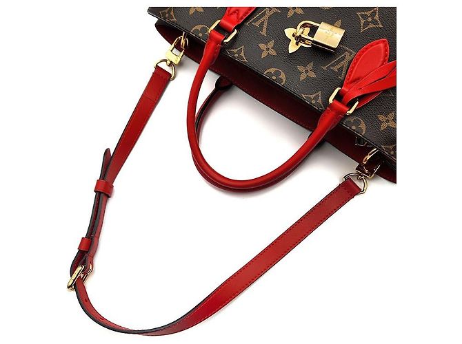 Louis Vuitton Tote e borsa a tracolla Monogram Flower Nero - vista 5