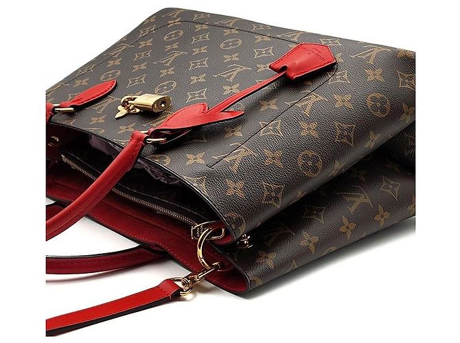 Louis Vuitton Tote e borsa a tracolla Monogram Flower Nero - vista 6