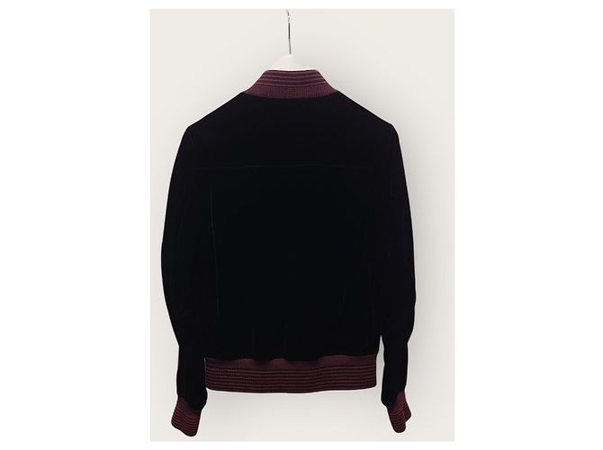 Alexander Mcqueen Giacca casual in velluto nero - vista 3