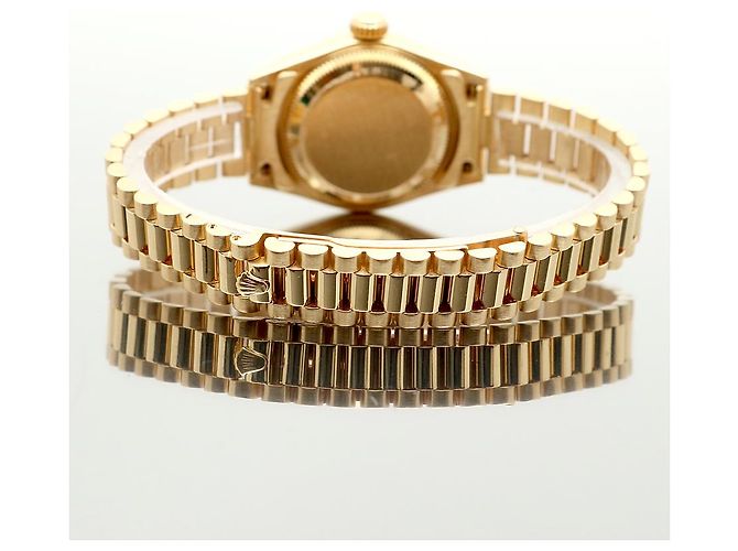 Rolex Lady Datejust Original Ten Point Diamond Gold D'oro - vista 19