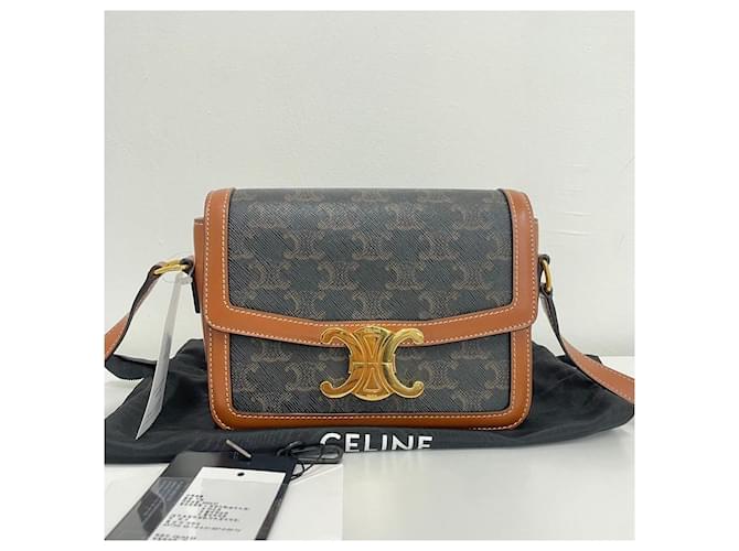 Céline Borsa a tracolla Celine Triumph Tin Multicolore - vista 2