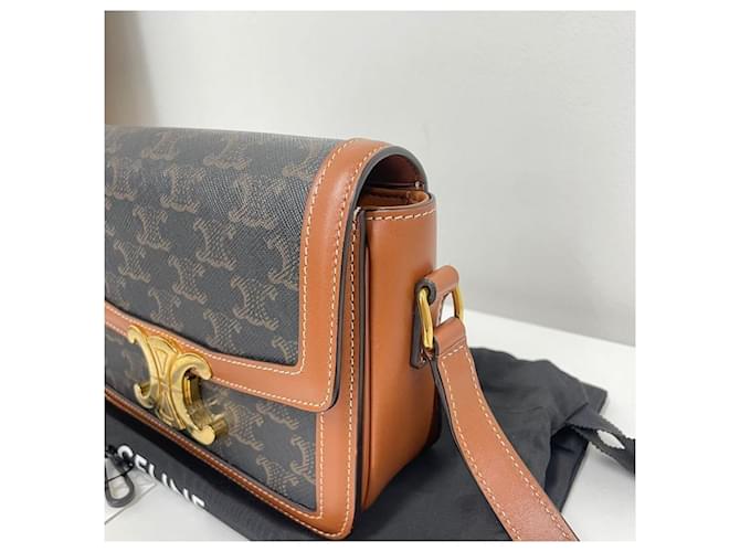 Céline Borsa a tracolla Celine Triumph Tin Multicolore - vista 5