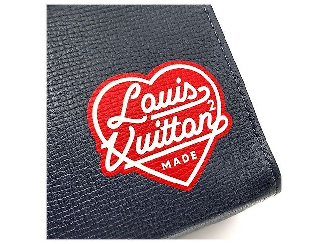 Louis Vuitton Pochette Nigo Monogram Pouch Voyage MM Nero - vista 7