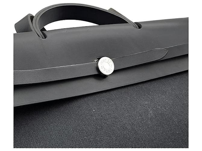 Hermès NUOVO ZIP Herbag Large Nero - vista 8