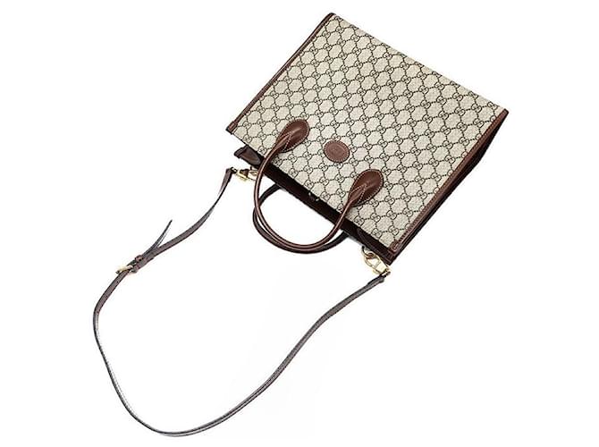 Gucci Interlocking GG Small Tote Bag Weiß - Ansicht 4