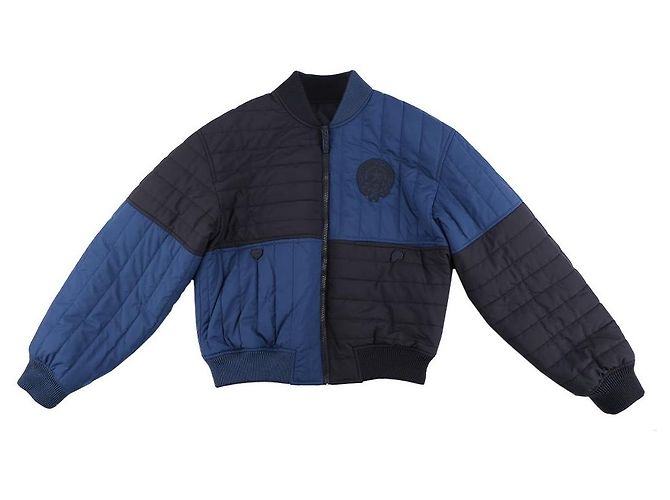 Hermès Chaqueta Bomber Reversible para Mujer Naranja - vista 17