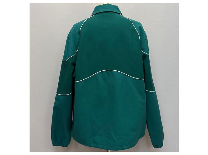 Louis Vuitton Coach-Jacke aus Baumwolle mit Blumenmuster Schwarz - Ansicht 3