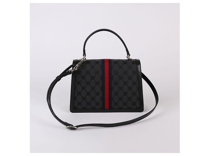 Balenciaga Piccola borsa a mano e a tracolla Hacker Project in tela jacquard BB nera Nero - vista 3