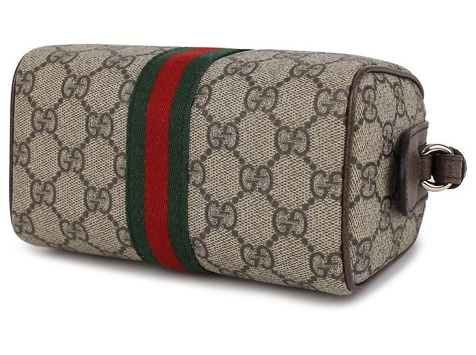 Gucci Mini borsa Boston Marrone - vista 6