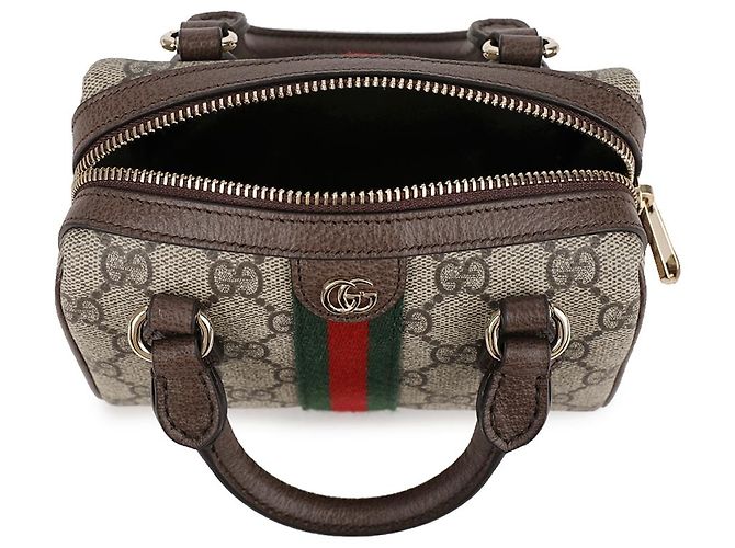 Gucci Mini borsa Boston Marrone - vista 7