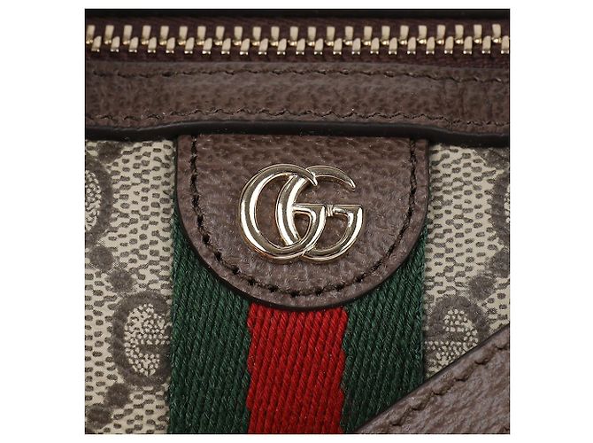 Gucci Mini borsa Boston Marrone - vista 9