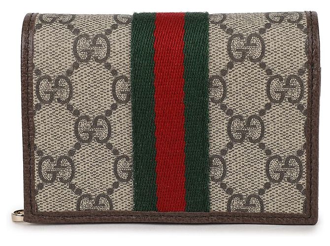Gucci Kleiner Ophidia Geldbeutel Braun - Ansicht 5